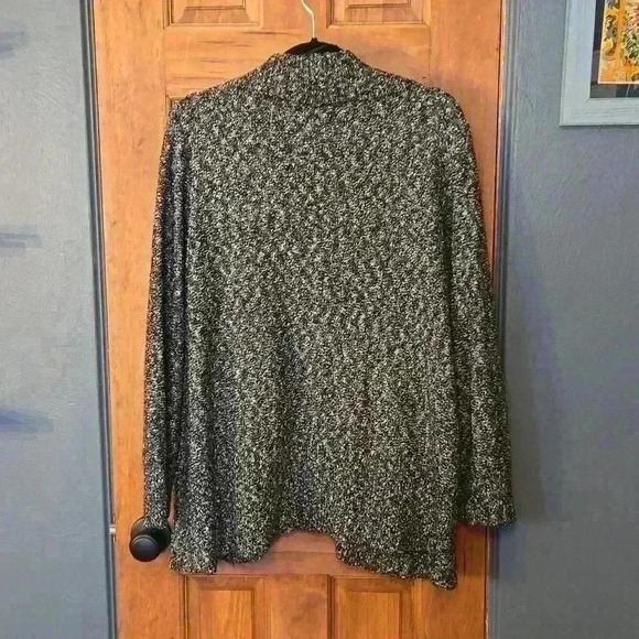 Black Cardigan Sweater - Picture 6 of 7